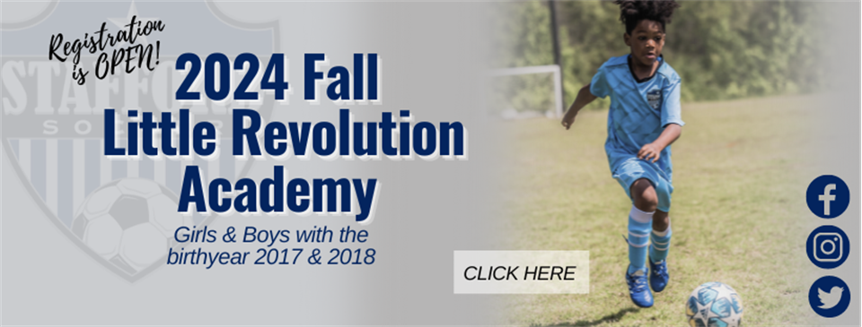 Fall Little Revolution Academy Registration is OPEN